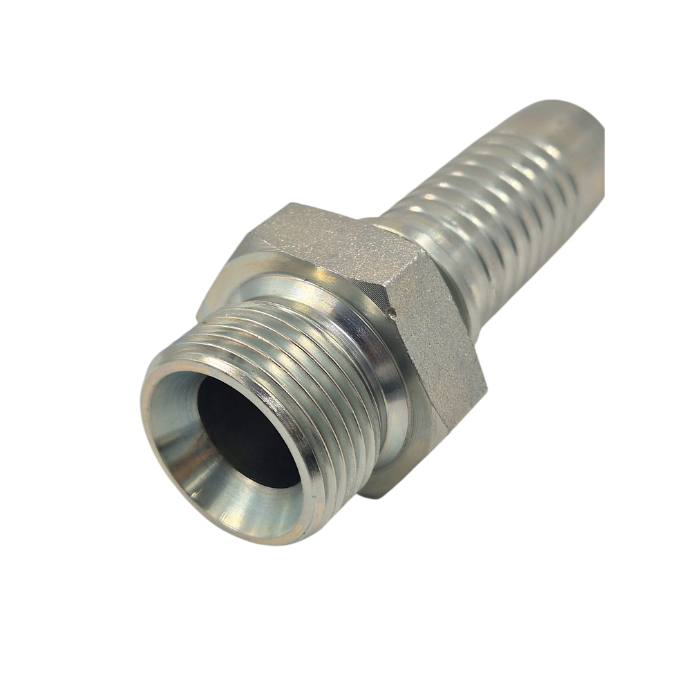 Conector Hidráulico 1" x 11 Macho Recto BSP 60 grados
