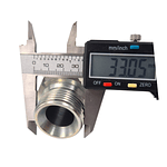 Conector Hidráulico 1" x 11 Macho Recto BSP 60 grados