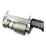 Conector Hidraulico Hembra ORFS 1-7/16 x 12 Doble Tuerca 