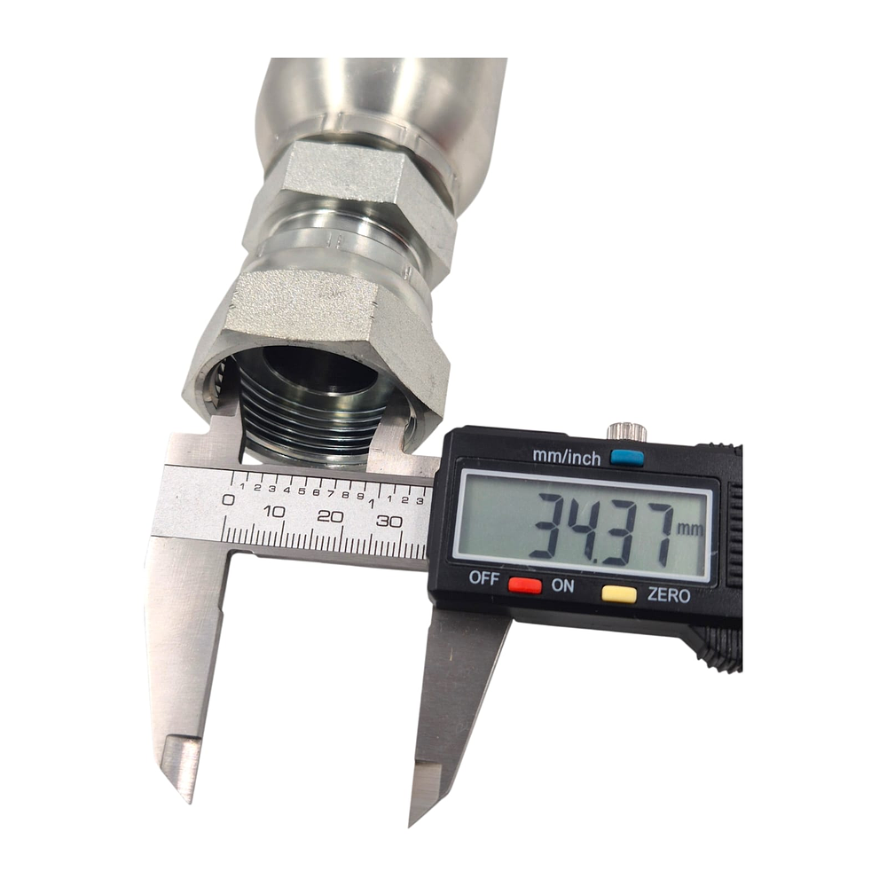 Conector Hidraulico Hembra ORFS 1-7/16 x 12 Doble Tuerca 