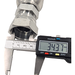 Conector Hidraulico Hembra ORFS 1-7/16 x 12 Doble Tuerca 