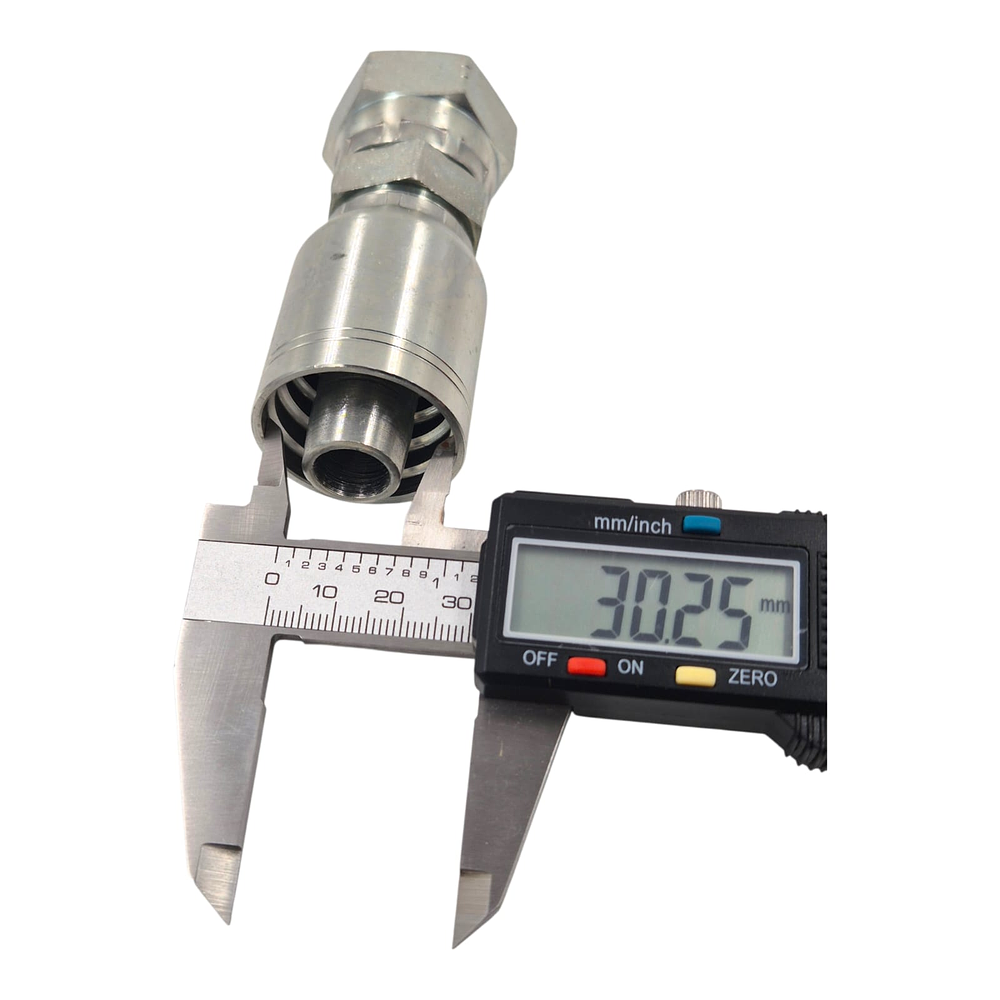 Conector Hidraulico Hembra ORFS 1x14  Doble Tuerca