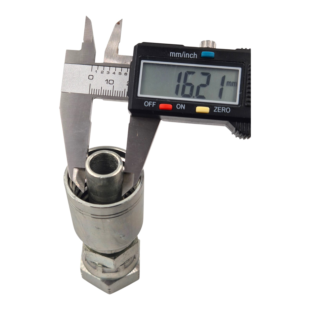 Conector Hidraulico Hembra ORFS 1x14  Doble Tuerca