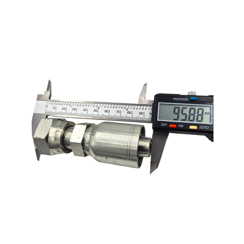 Conector Hidraulico Hembra ORFS 1x14  Doble Tuerca