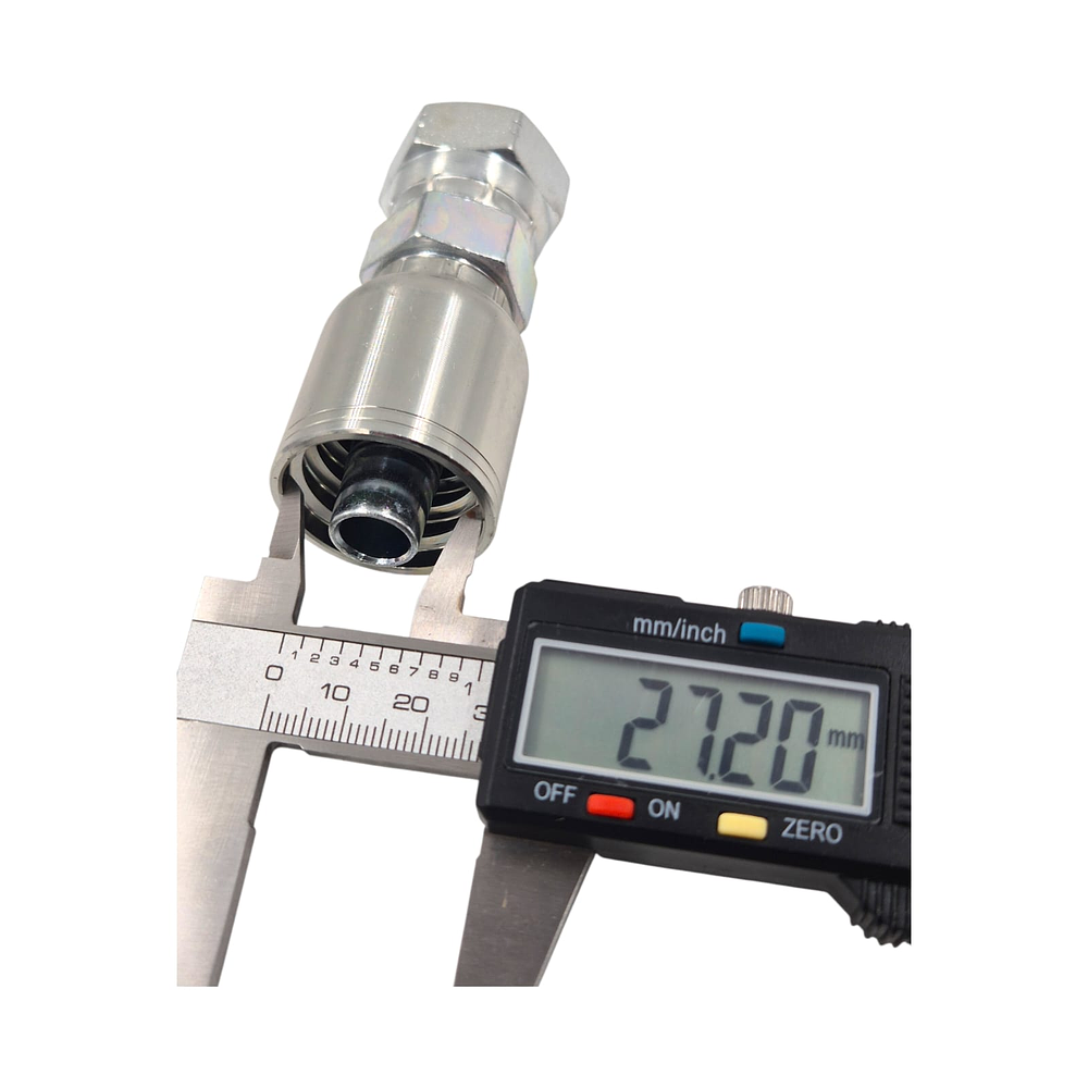 Conector Hidraulico Hembra ORFS 13/16 x 16  Doble Tuerca