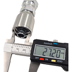 Conector Hidraulico Hembra ORFS 13/16 x 16  Doble Tuerca