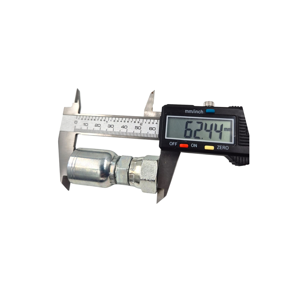 Conector Hidráulico Hembra ORFS 11/16 x 16  Doble Tuerca