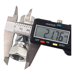 Conector Hidráulico Hembra ORFS 11/16 x 16  Doble Tuerca