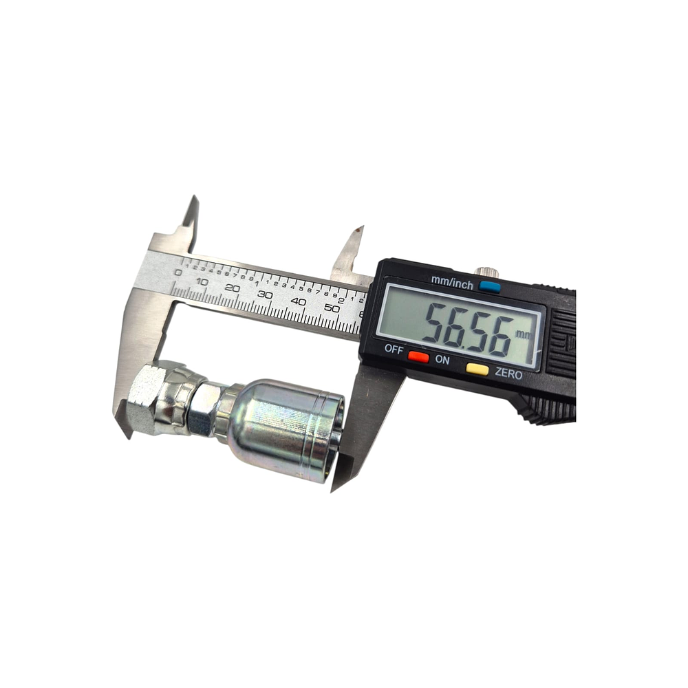 Conector Hidráulico Hembra ORFS 9/16 x 18  Doble Tuerca