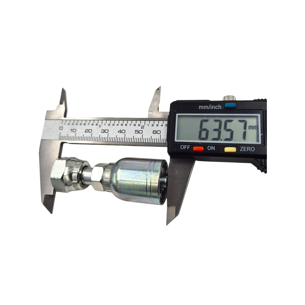 Conector Hidráulico Hembra ORFS 9/16 x 18  Doble Tuerca