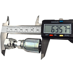 Conector Hidráulico Hembra ORFS 9/16 x 18  Doble Tuerca