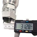 Conector Hidraulico 1.1/16 x 12 Hembra Jic 74 Grados