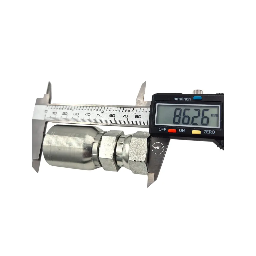 Conector Hidraulico 7/8 x 14 Hembra Jic 74 Grados