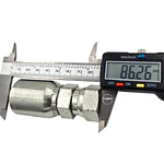 Conector Hidraulico 7/8 x 14 Hembra Jic 74 Grados