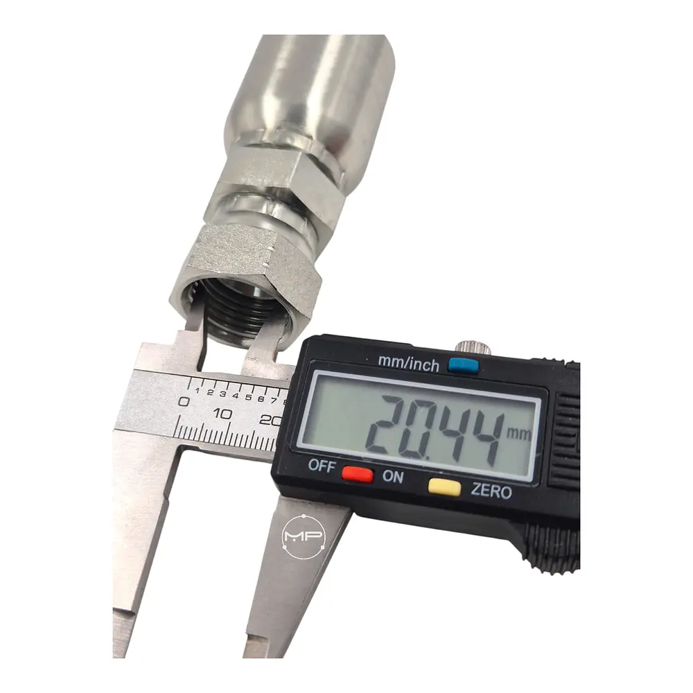 Conector Hidraulico 7/8 x 14 Hembra Jic 74 Grados