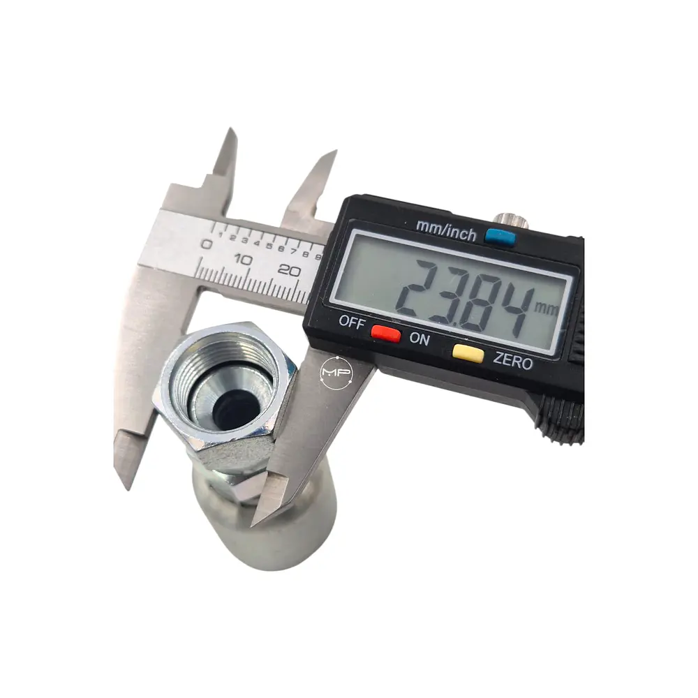 Conector Hidráulico 3/4 x 16 Hembra Jic 74 Grados