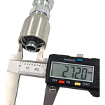 Conector Hidráulico 3/4 x 16 Hembra Jic 74 Grados