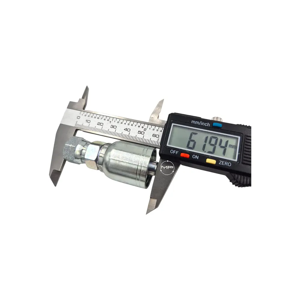 Conector Hidráulico 9/16 x 18 Hembra Jic 74 Grados