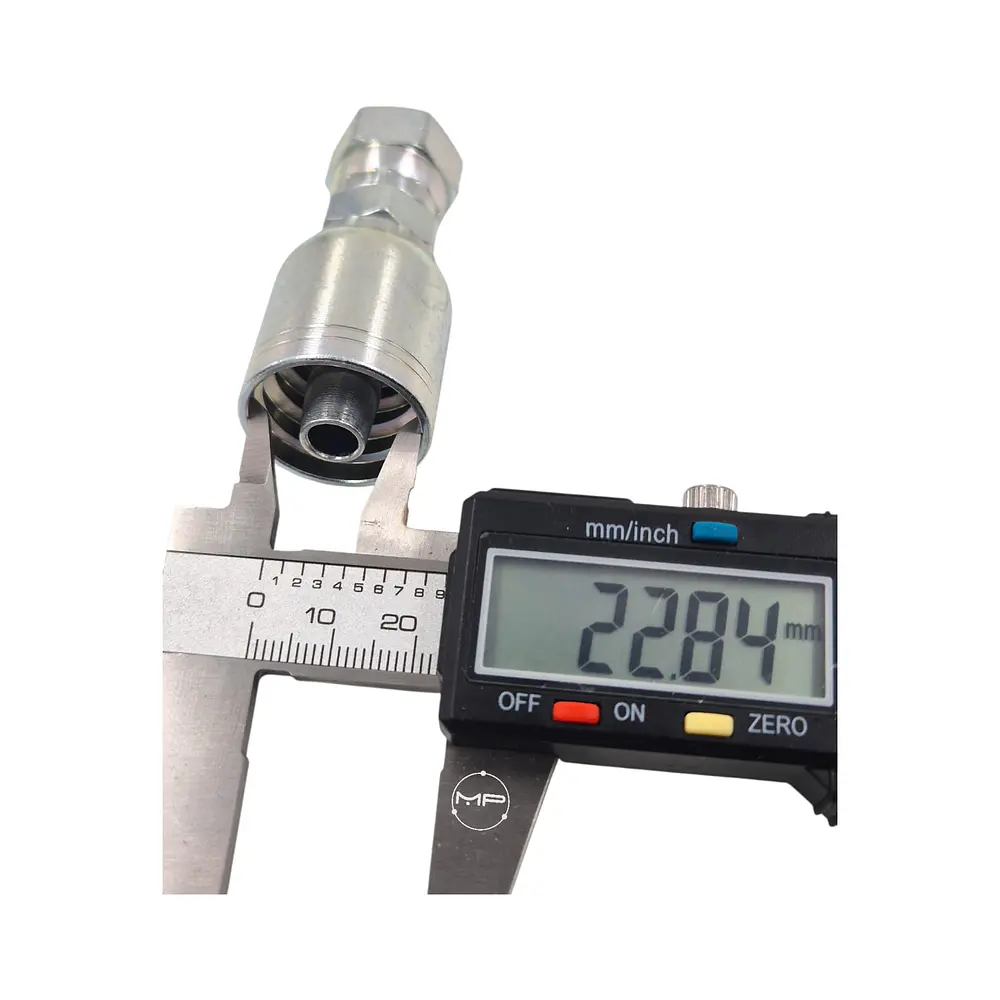 Conector Hidráulico 9/16 x 18 Hembra Jic 74 Grados