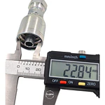 Conector Hidráulico 9/16 x 18 Hembra Jic 74 Grados
