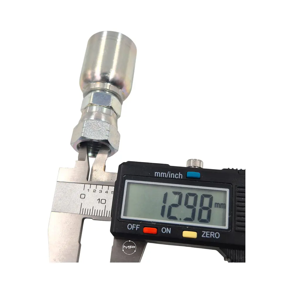 Conector Hidráulico 9/16 x 18 Hembra Jic 74 Grados