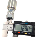 Conector Hidráulico 9/16 x 18 Hembra Jic 74 Grados