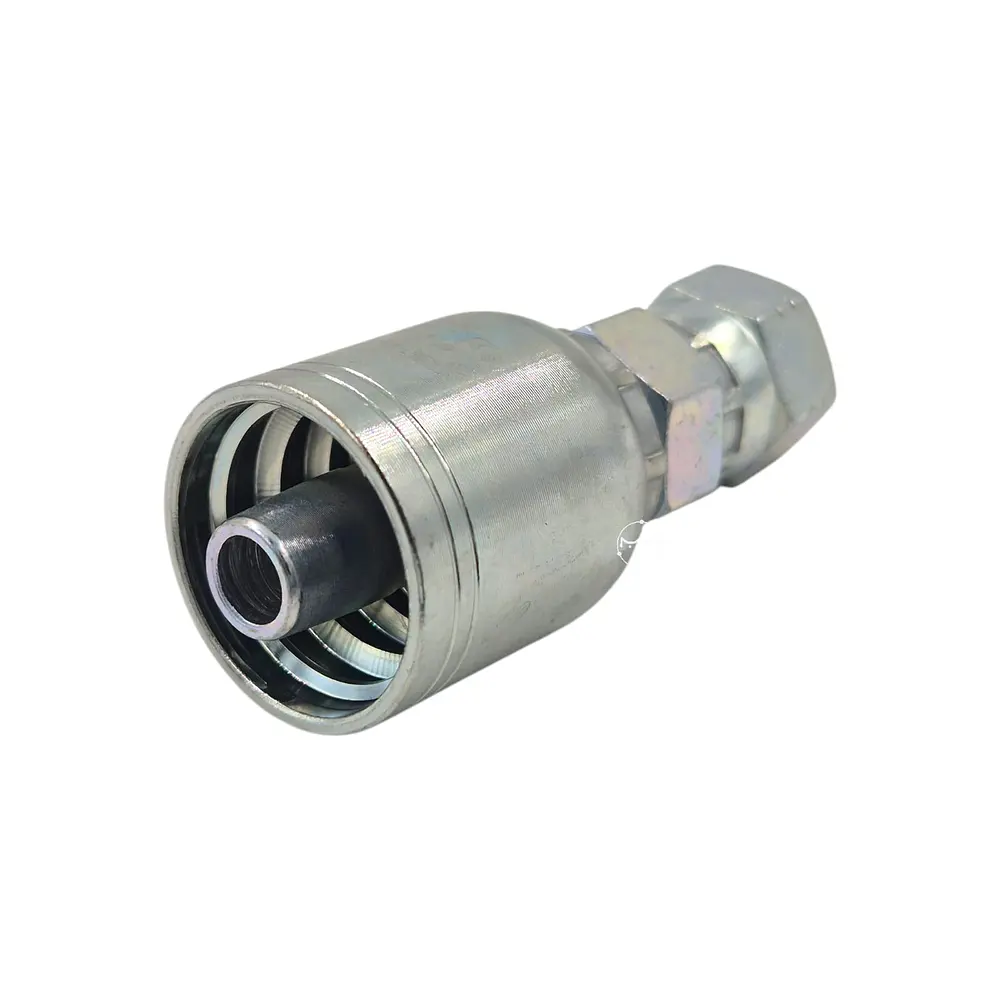 Conector Hidráulico 9/16 x 18 Hembra Jic 74 Grados Corto