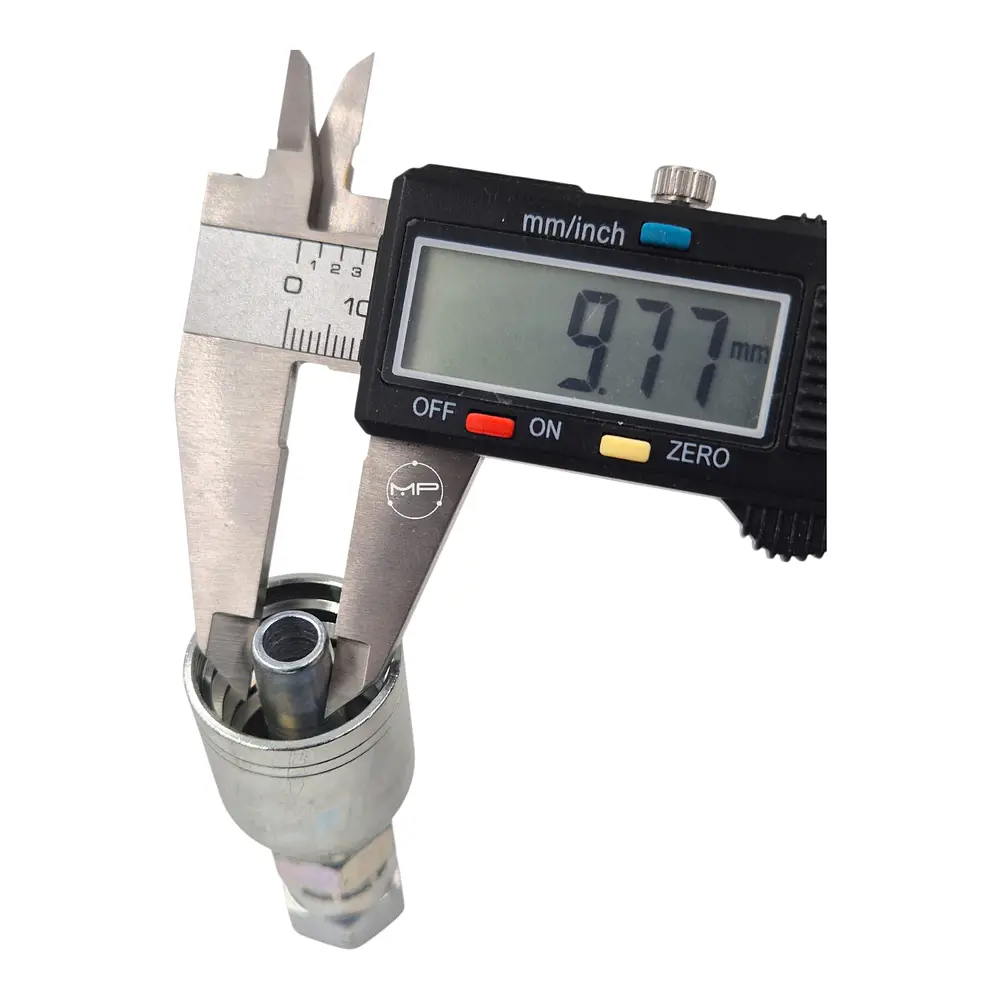 Conector Hidráulico 9/16 x 18 Hembra Jic 74 Grados Corto