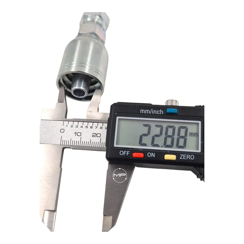 Conector Hidráulico 9/16 x 18 Hembra Jic 74 Grados Corto