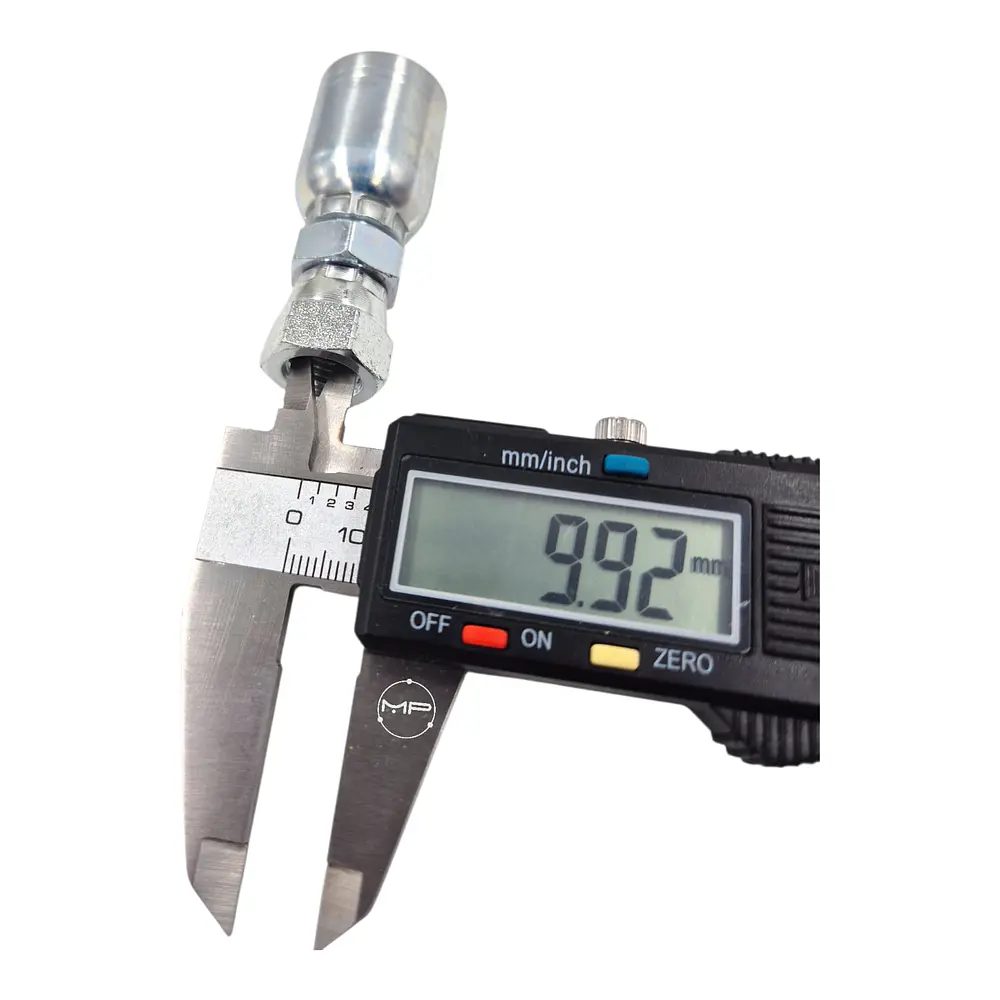 Conector Hidráulico 7/16 x 20 Hembra Jic 74 Grados