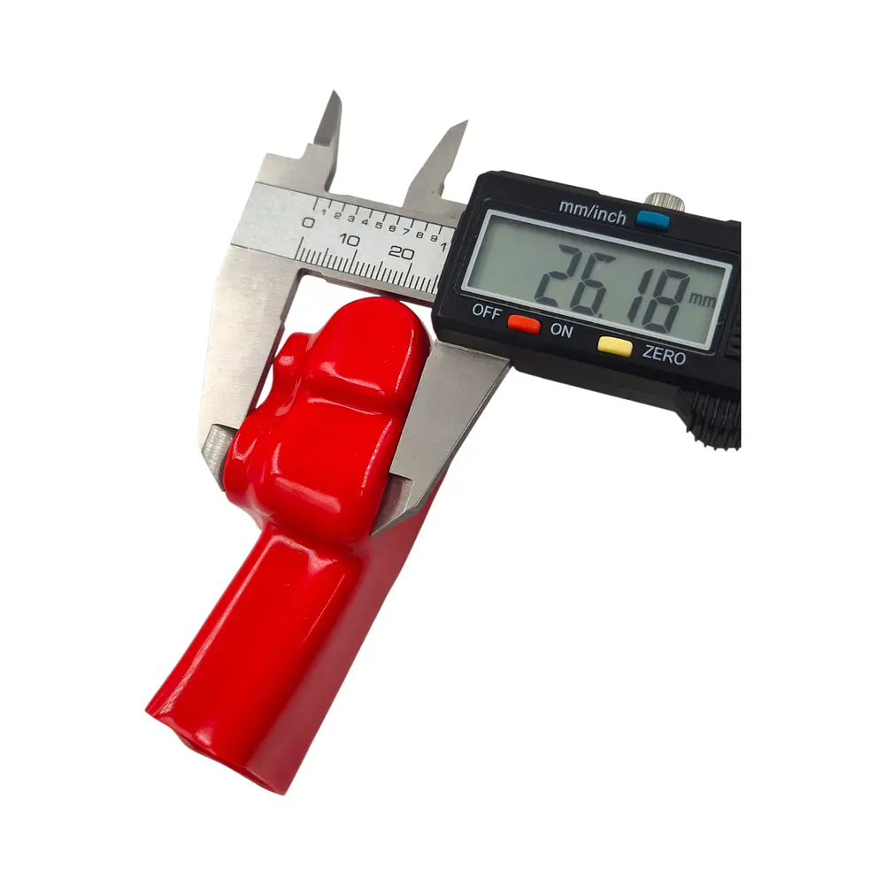 Set de Capuchon Goma Cuadrado para Borne de Bateria 