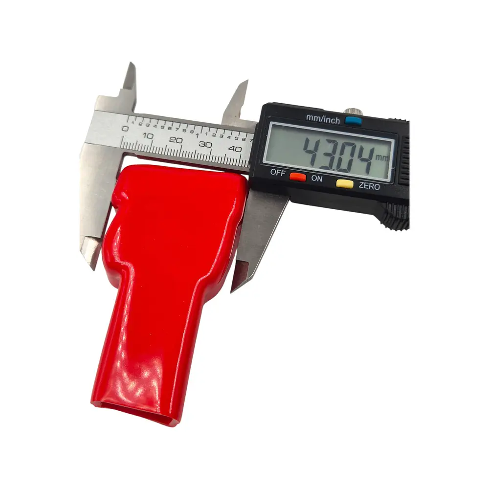 Set de Capuchon Goma Cuadrado para Borne de Bateria 