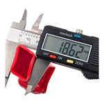 Set de Capuchon Goma Cuadrado para Borne de Bateria 