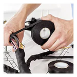 Huincha Cinta Aislante Automotriz De Tela 50 mts x 25 mm