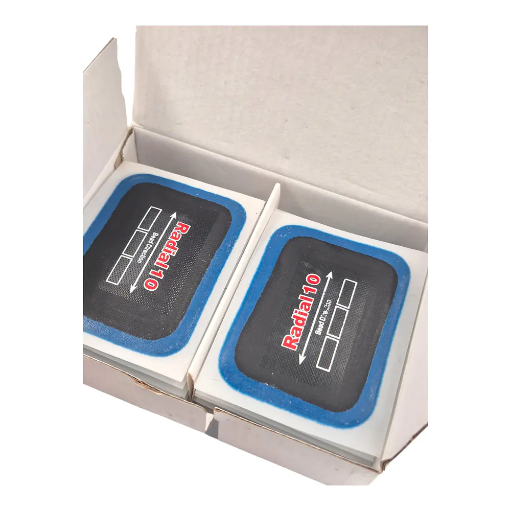 Parche de Reparación de Neumáticos 50x75 mm Pack 20 unidades