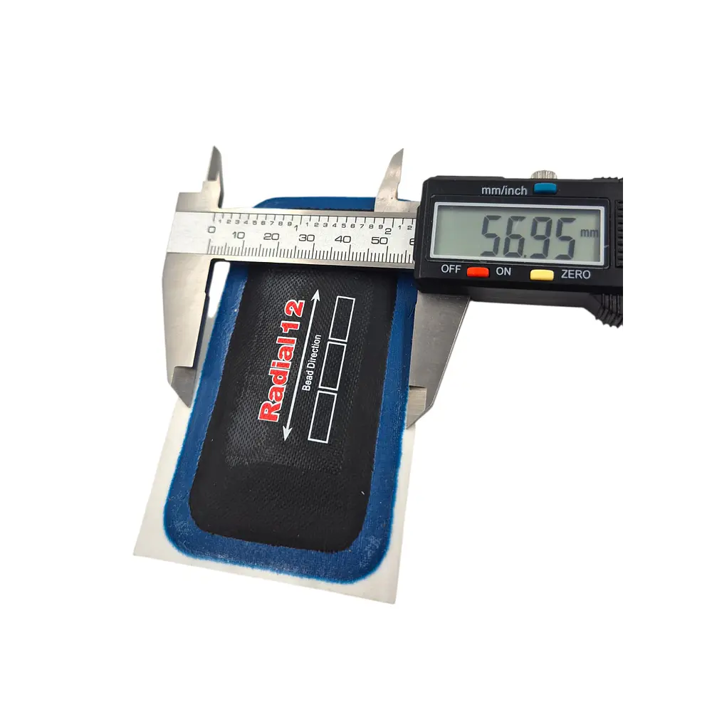 Parche de Reparación de Neumáticos 57x102 mm Pack 10 unidades