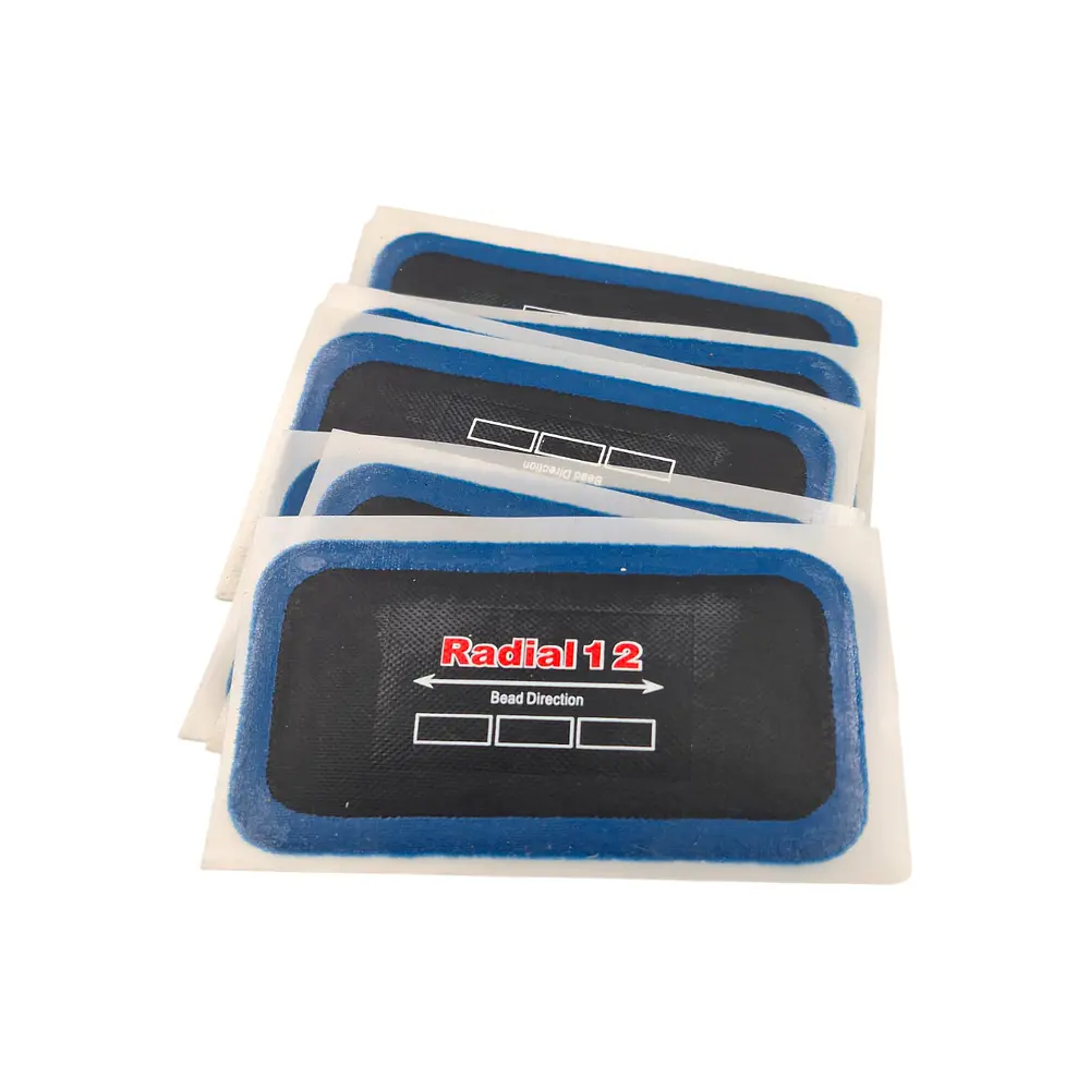 Parche de Reparación de Neumáticos 57x102 mm Pack 10 unidades