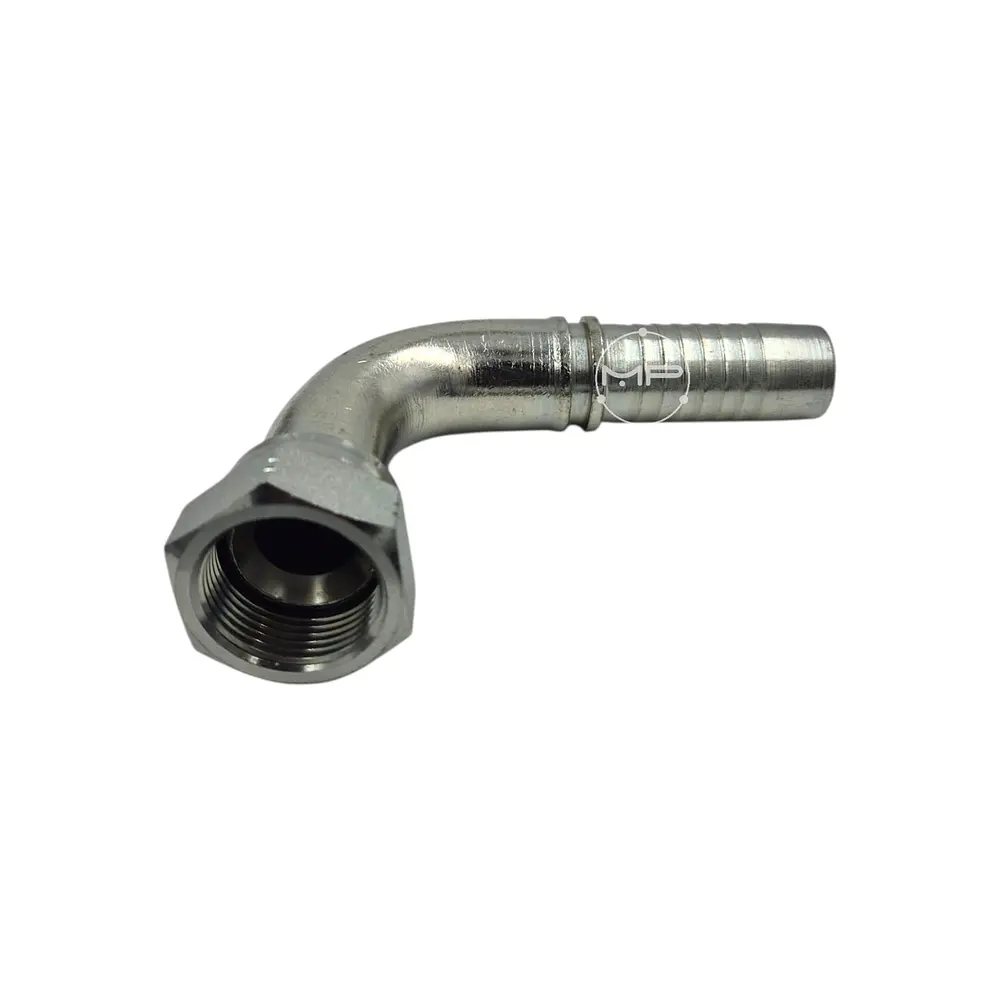 Conector Hidráulico 1.5/16 x 12 Hembra Jic 90 grados