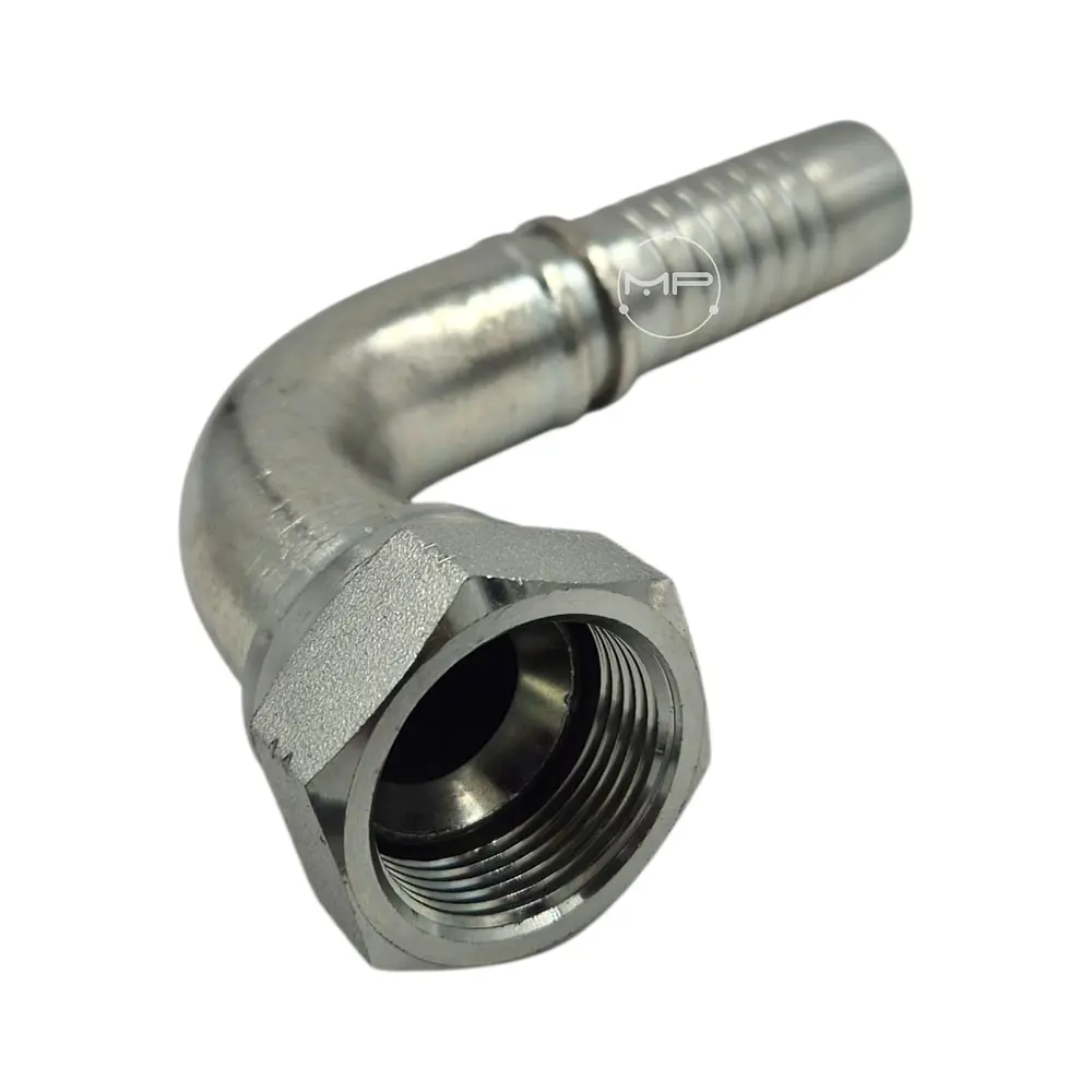 Conector Hidráulico 1.5/16 x 12 Hembra Jic 90 grados