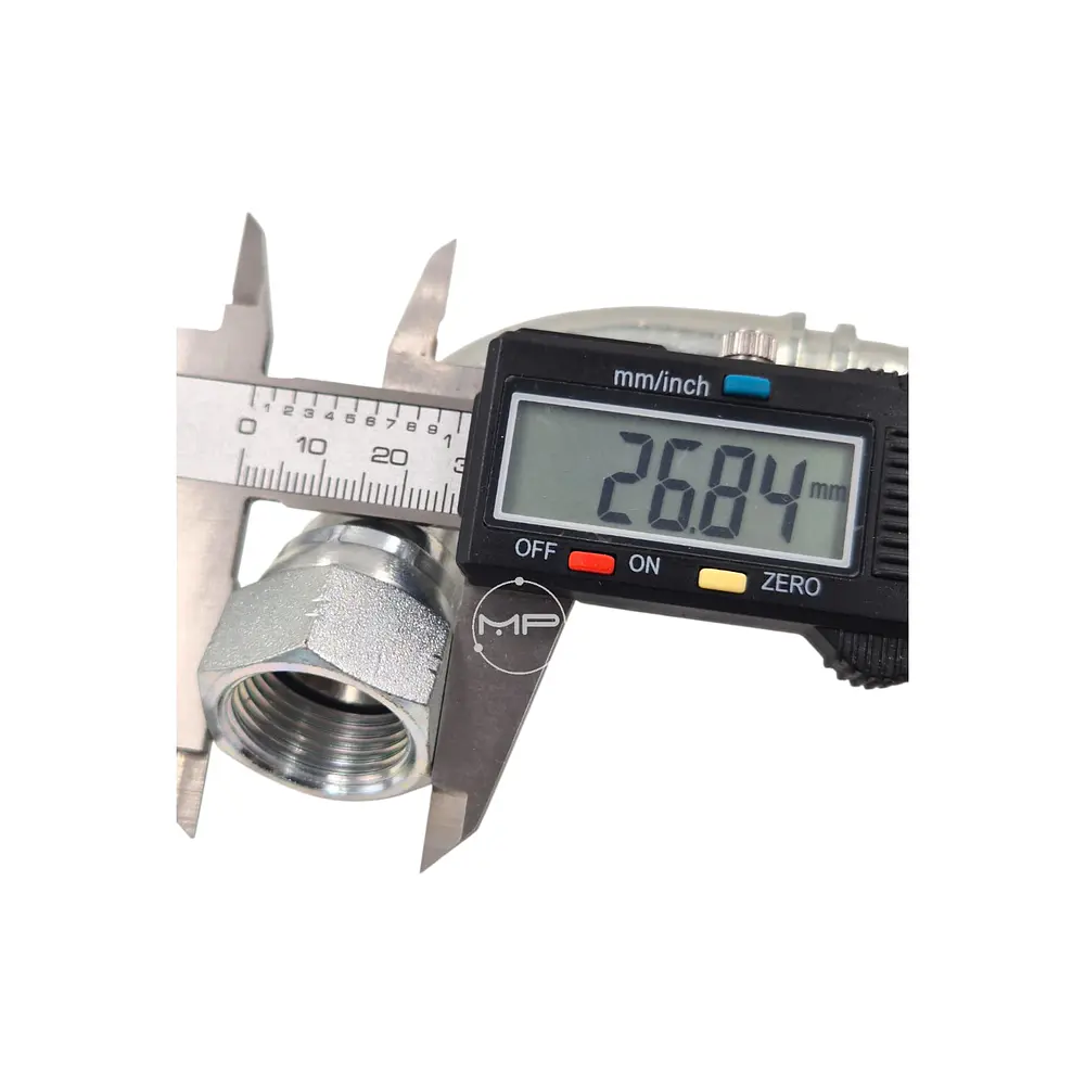 Conector Hidráulico 7/8 x 14 Hembra Jic 90 grados