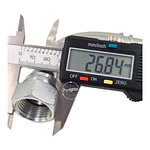 Conector Hidráulico 7/8 x 14 Hembra Jic 90 grados