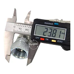 Conector Hidráulico 3/4 x 16 Hembra Jic 90 grados