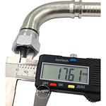 Conector Hidráulico 3/4 x 16 Hembra Jic 90 grados