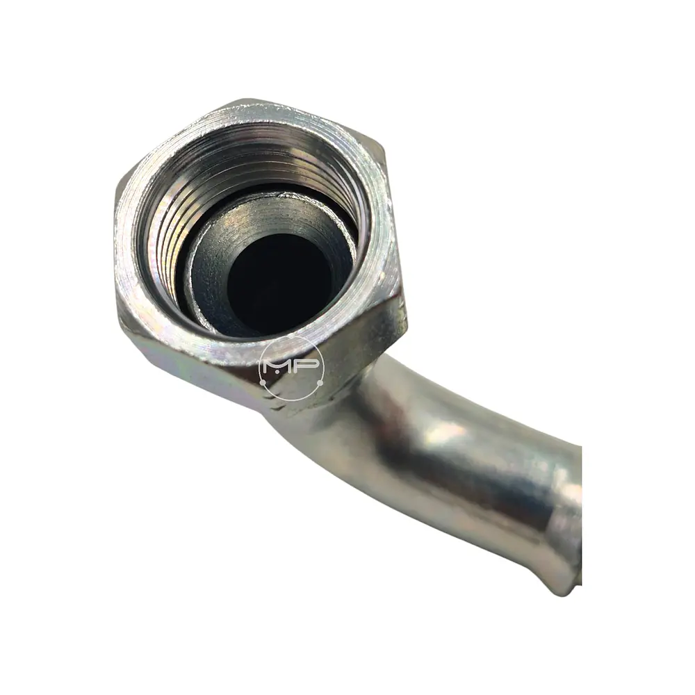 Conector Hidráulico 3/4 X 16 Corto Hembra Jic 90 Grados