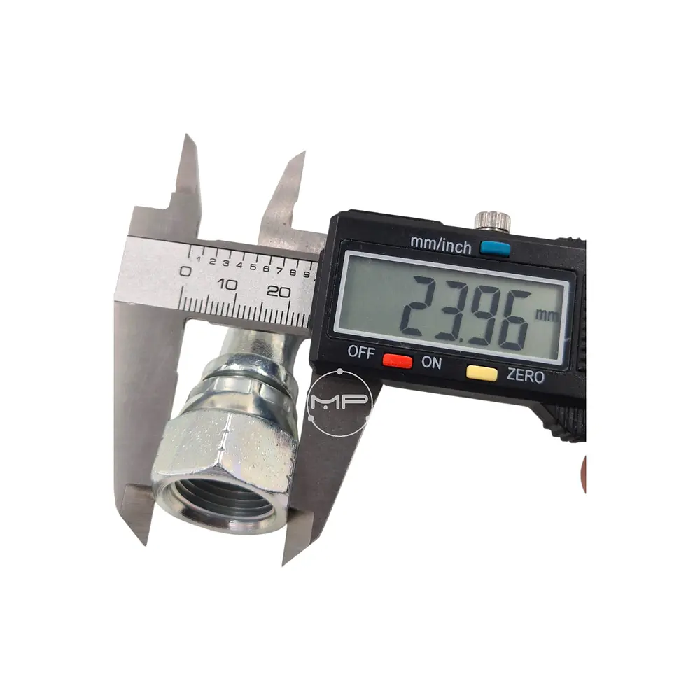 Conector Hidráulico 3/4 X 16 Corto Hembra Jic 90 Grados