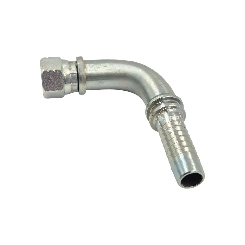 Conector Hidráulico 9/16 x 18 Hembra Jic 90 grados