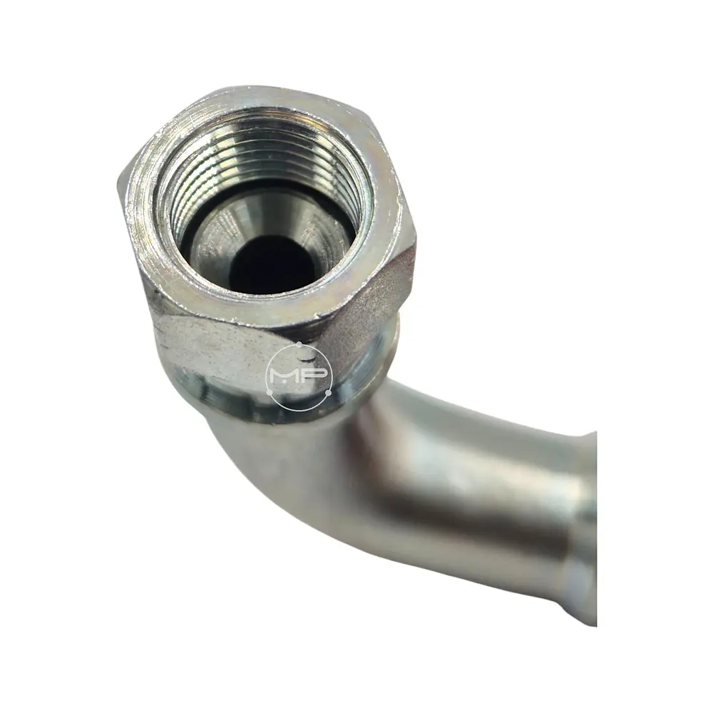 Conector Hidráulico 9/16 x 18 Hembra Jic 90 grados