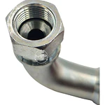 Conector Hidráulico 9/16 x 18 Hembra Jic 90 grados