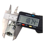 Conector Hidráulico 9/16 x 18 Hembra Jic 90 grados