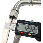 Conector Hidráulico 9/16 x 18 Hembra Jic 90 grados